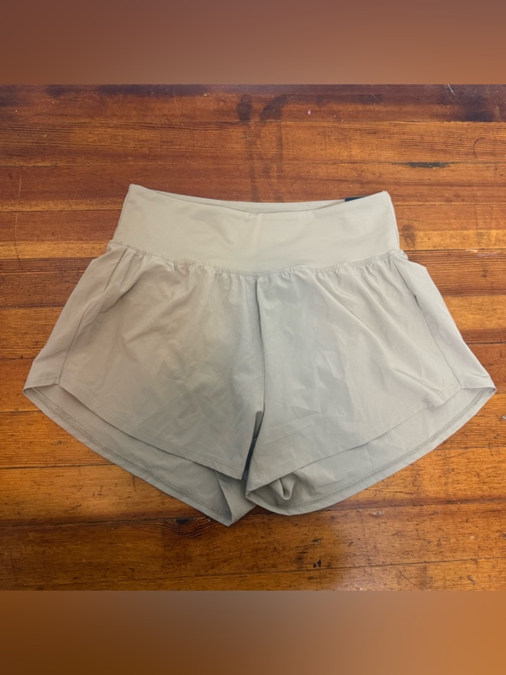 DSG Women's Sage Athletic Shorts with Wide Waistband